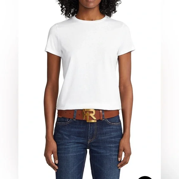 Lauren Ralph Lauren- Boat-Neck White Blouse - Size XXL - Picture 5 of 5